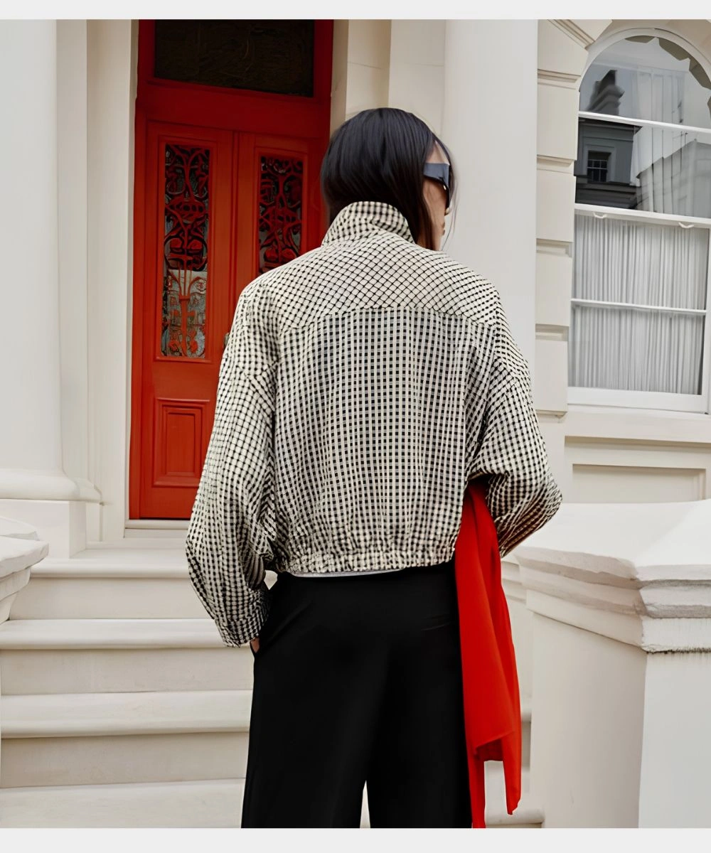Zara Checked Jacket Women's