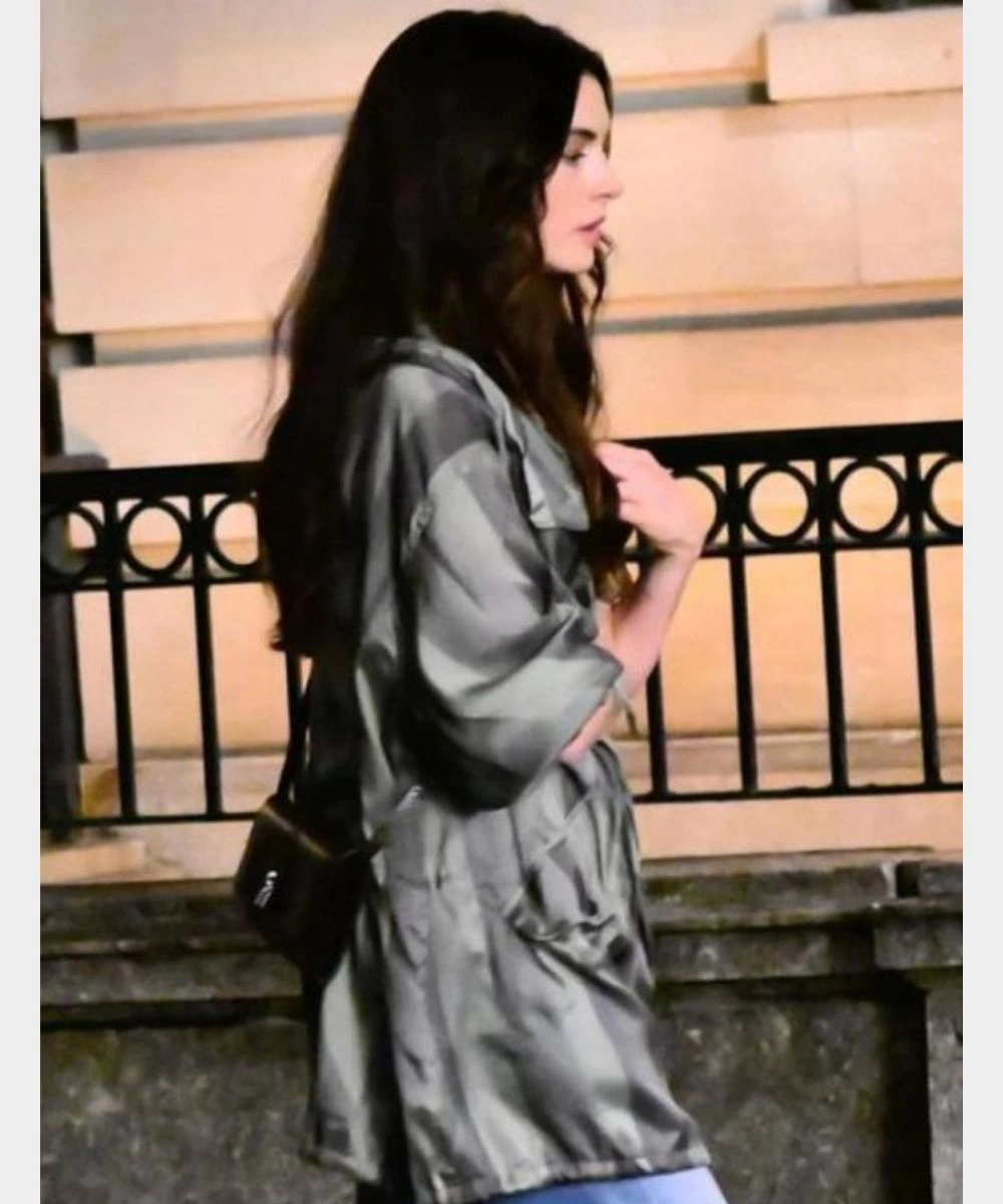 Anne Hathaway The Devil Wears Prada 2 Silk Jacket