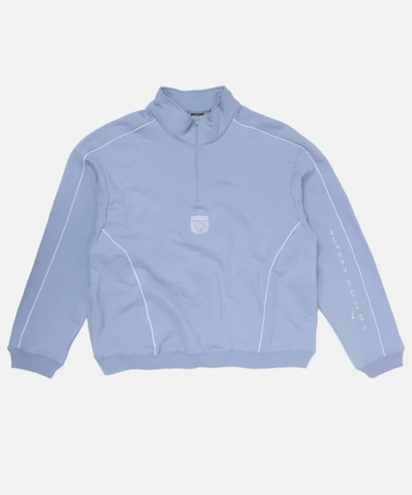 CJ x Nike Cactus Court Quarter Zip Blue Sweatshirt