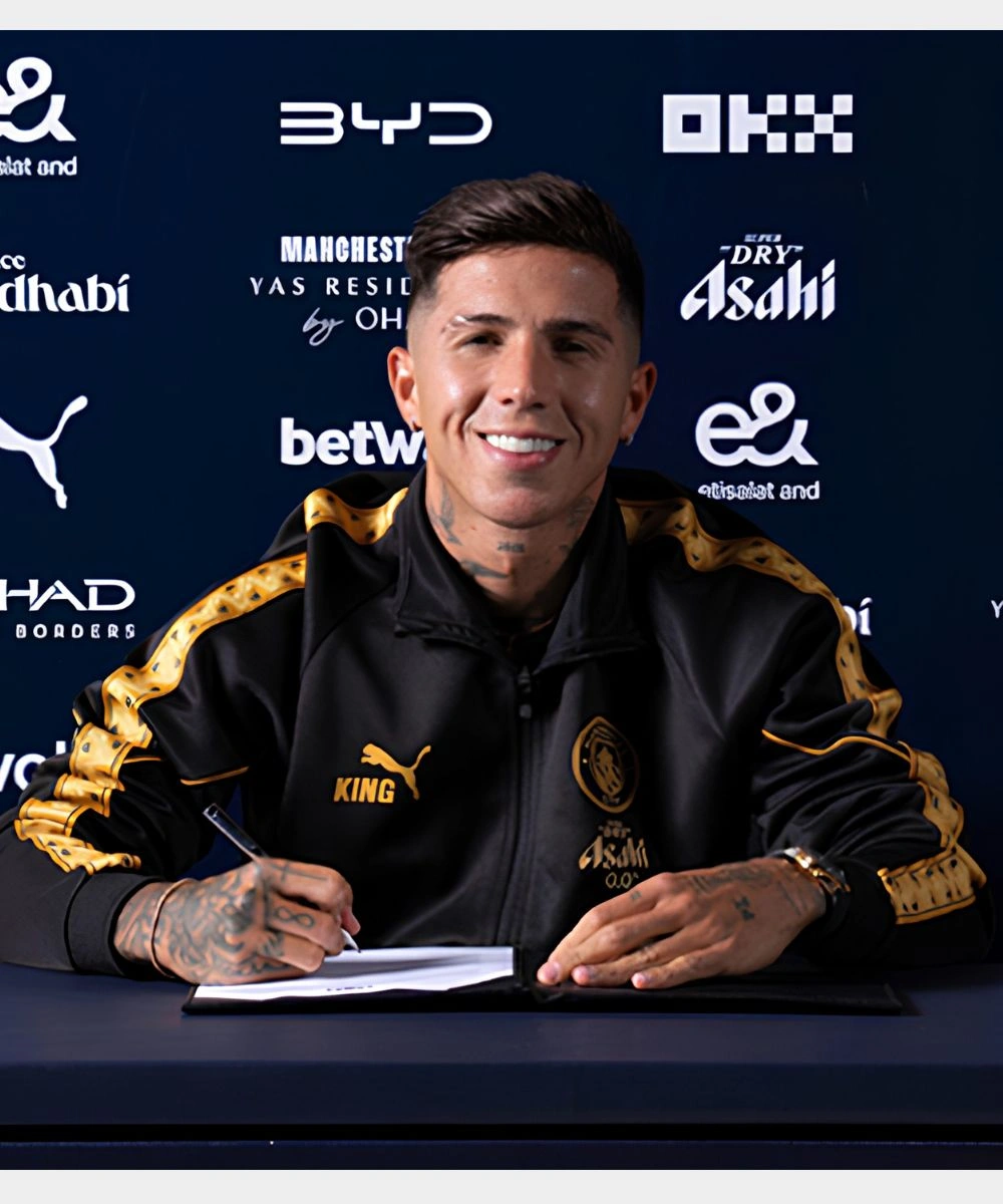 Enzo Fernández Manchester City Puma KING Jacket
