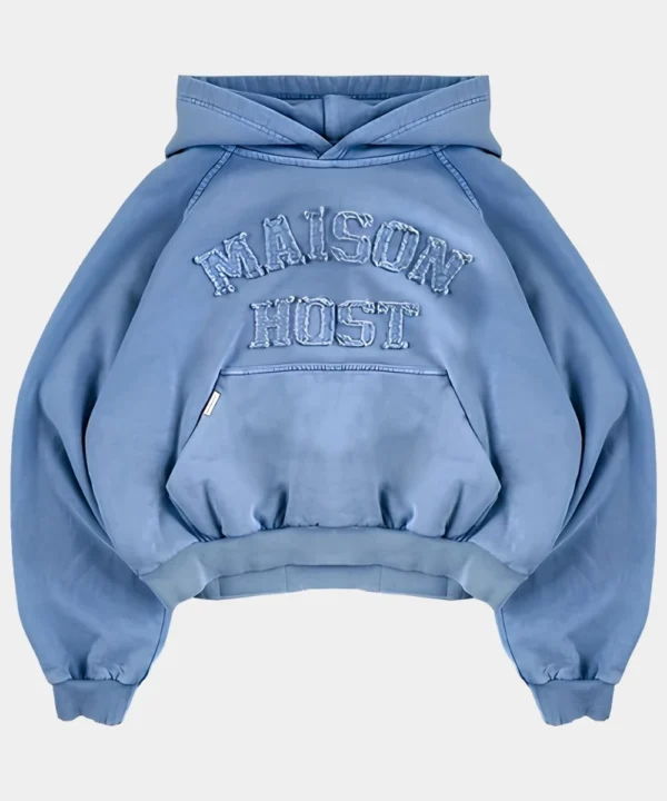 Maison Host Hoodie Blue