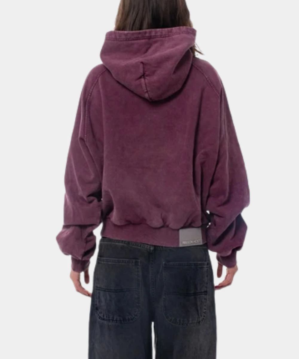 Maison Host Purple Hoodie