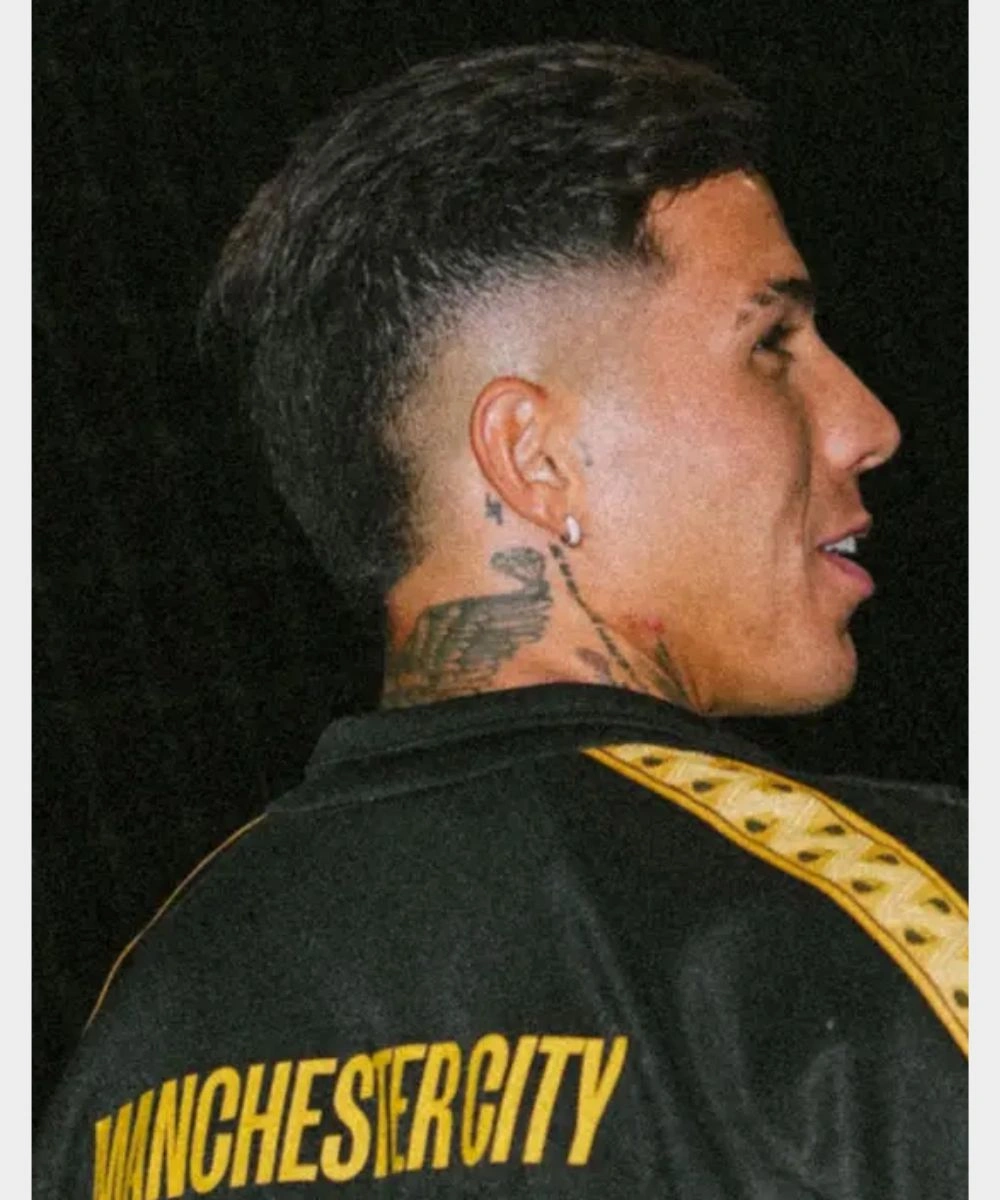 Manchester City Enzo Fernández Puma KING Jacket Black