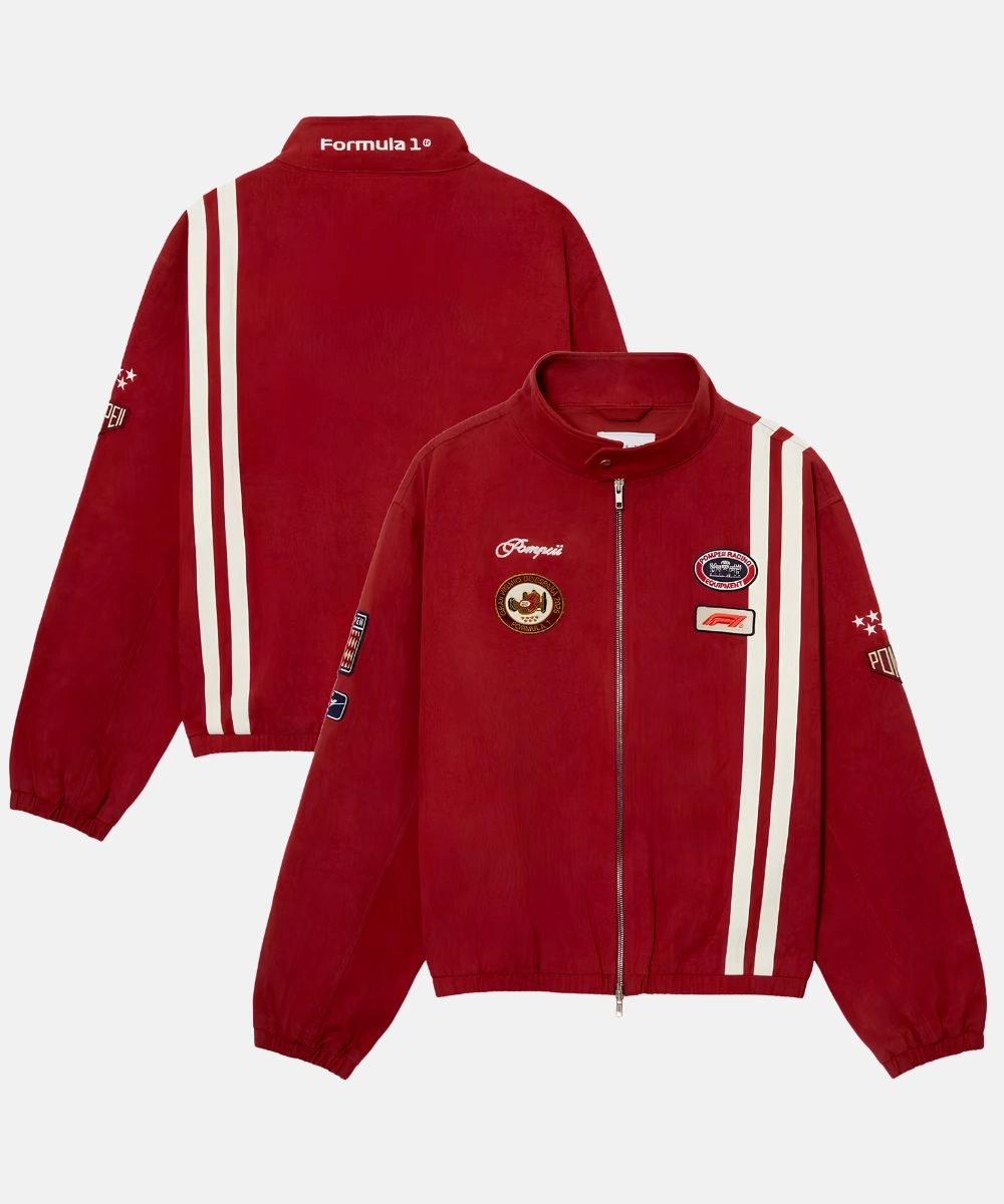 Men's Formula 1 x Pompeii Pit Crew Red Jacket