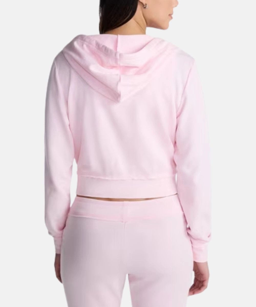 No Boundaries French Terry Jacket Pink