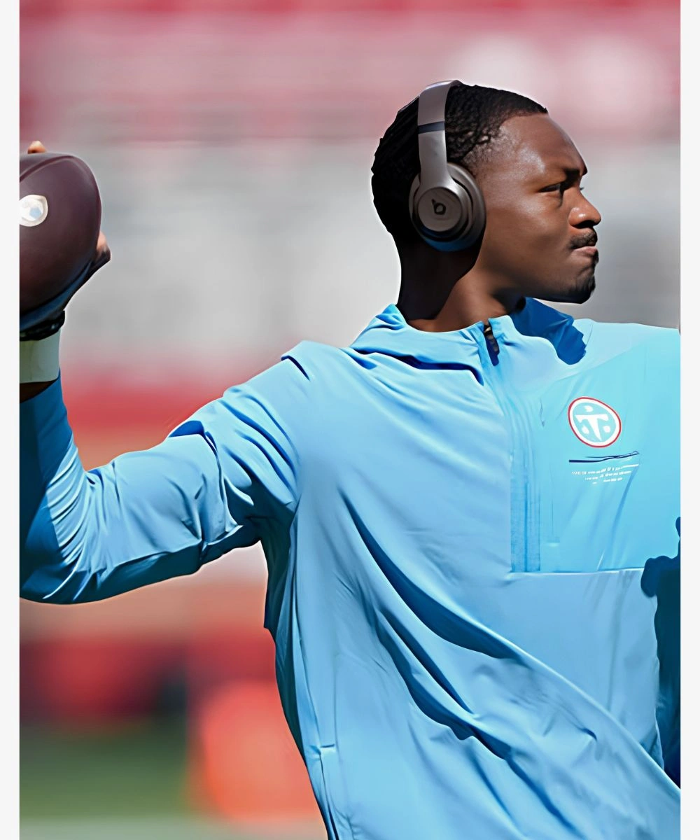 Preseason 2026 Tennessee Titans Nike Sideline Jacket Blue