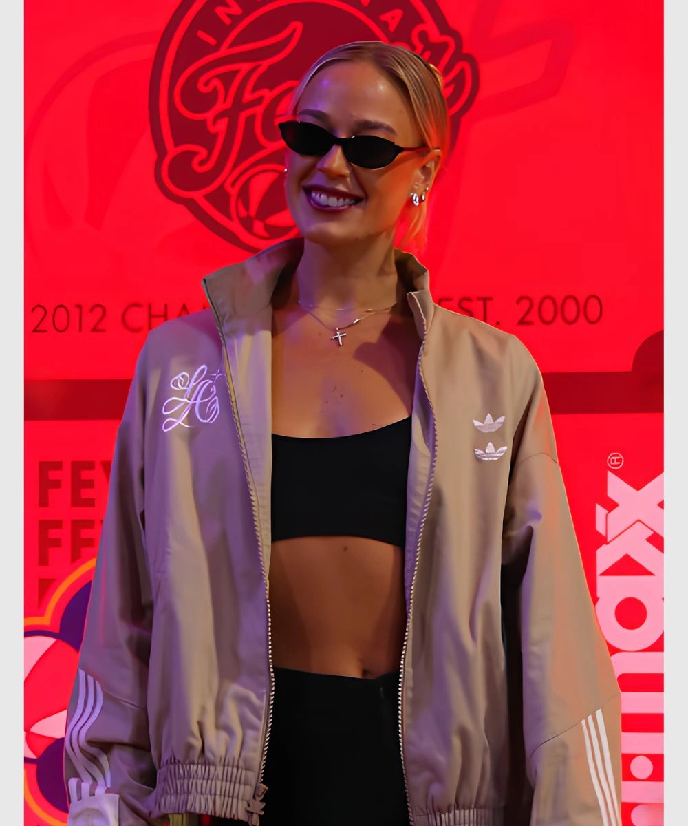 Sophie Cunningham WNBA Adidas x Willy Chavarria x Compton Cowboys Chino Jacket Beige