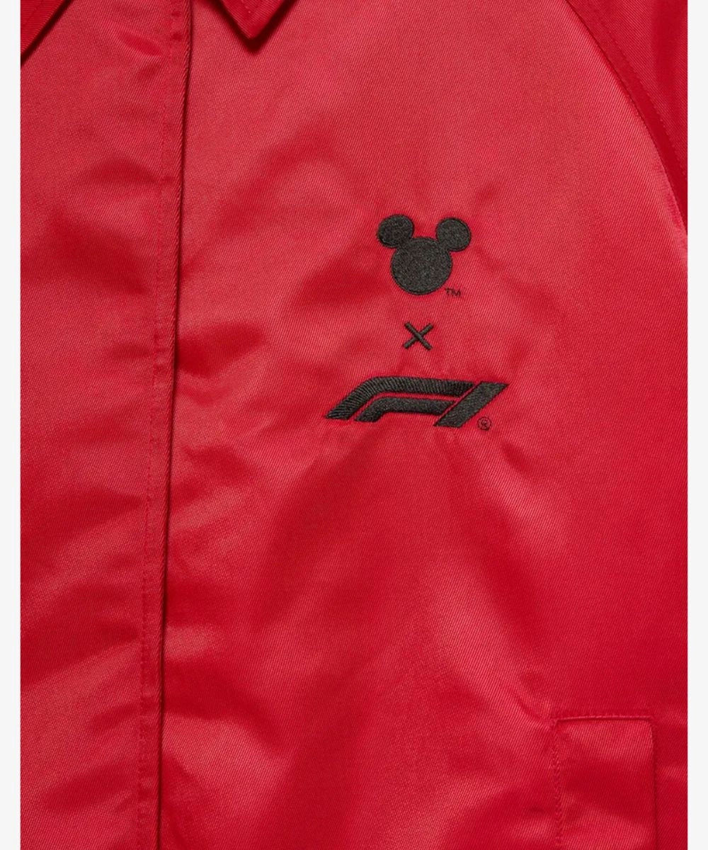 Women’s Disney F1 Red Puffer Jacket