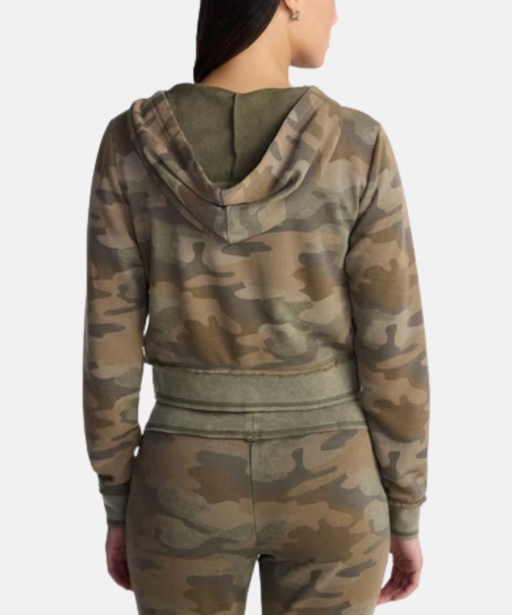 Women's No Boundaries French Terry Camo Jacket