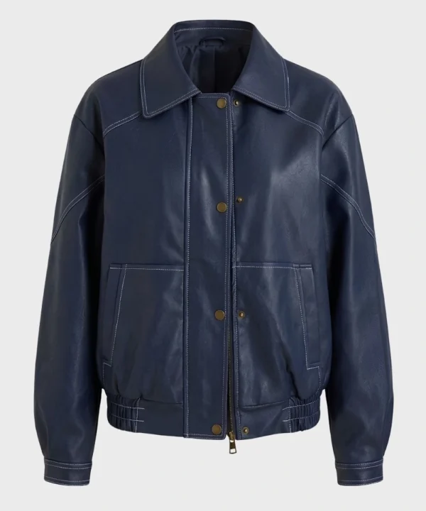 Womens Princess Polly Jaxton Faux Leather Jacket