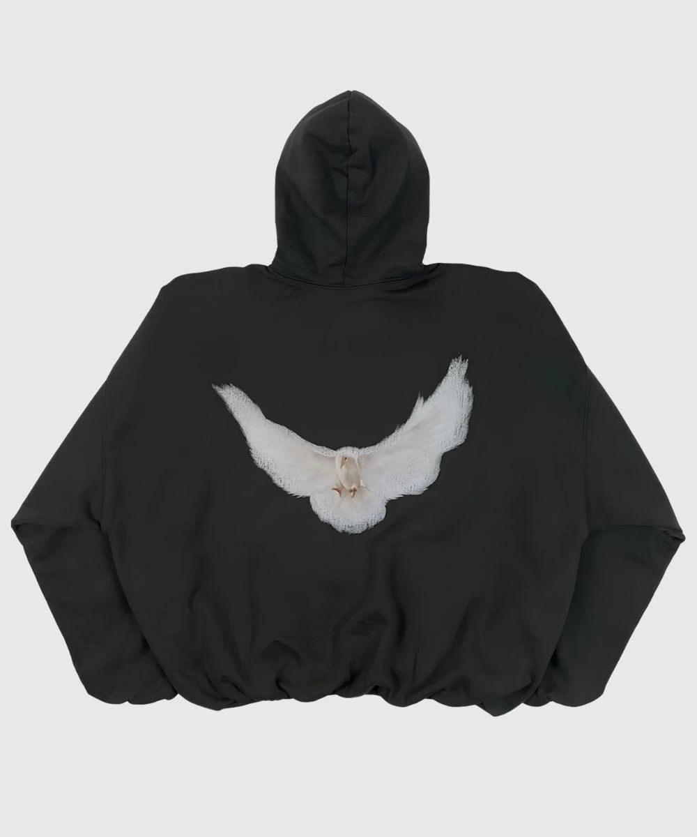 Yeezy Gap Engineered By Balenciaga Dove Hoodie Black