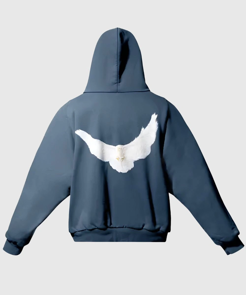 Yeezy Gap Engineered By Balenciaga Dove Hoodie Blue