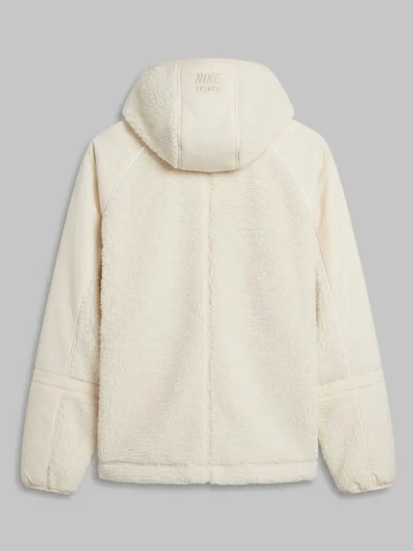 NikeSKIMS Sherpa Hooded white Jacket