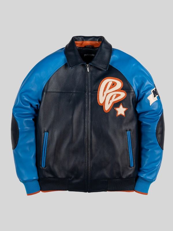 Pelle Pelle Classic Soda Club Plush Bomber Jacket